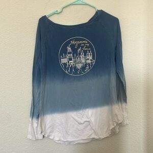 Harry Potter Ombré Blue Long Sleeve Top Small women’s